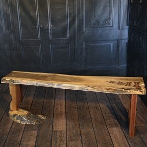 Live Edge Bench